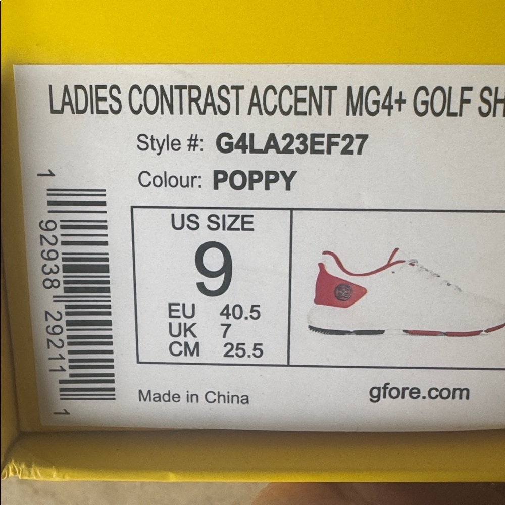 G/FORE LADIES GOLF SHORE SIZE 9 - Picture 5 of 5
